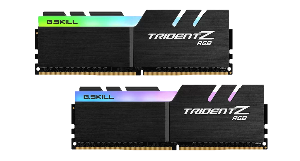 メモリー G.SKILL Trident Z RGB DDR4-3200 16GB G.SKILL 16GB (2X8GB) PC3200 TRIDENT Z RGB F4-3200C16D-16GTZR DDR4