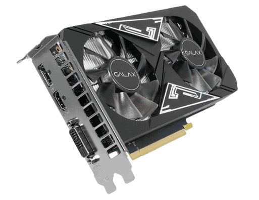 GALAX GEFORCE GTX 1650 EX-1 CLICK OC PLUS PCI-E 4GB GDDR6 128BIT GRAPHICS CARD