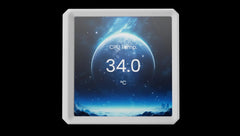 GAMDIAS AURA GL240 LCD WHITE ARGB AIO LIQUID COOLING CPU COOLER