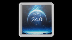 GAMDIAS AURA GL360 LCD WHITE ARGB AIO LIQUID COOLING CPU COOLER