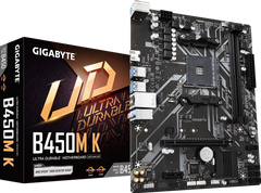 GIGABYTE B450M K AM4 AMD MOTHERBOARD