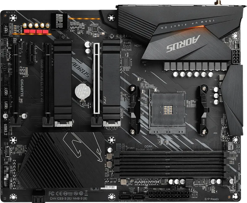 GIGABYTE B550 AORUS ELITE AX V2 AM4 AMD MOTHERBOARD