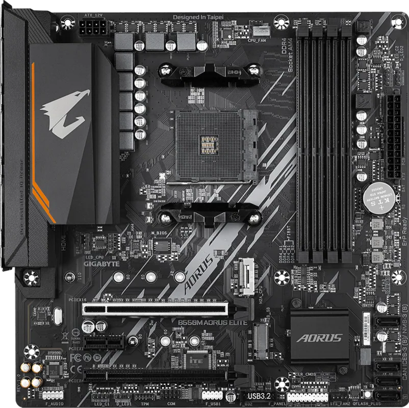 GIGABYTE B550M AORUS ELITE AM4 AMD MOTHERBOARD