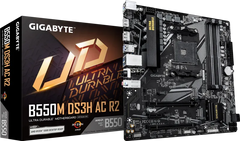 GIGABYTE B550M DS3H AC R2 AM4 AMD MOTHERBOARD