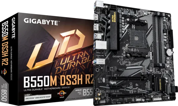 GIGABYTE B550M DS3H R2 AM4 AMD MOTHERBOARD