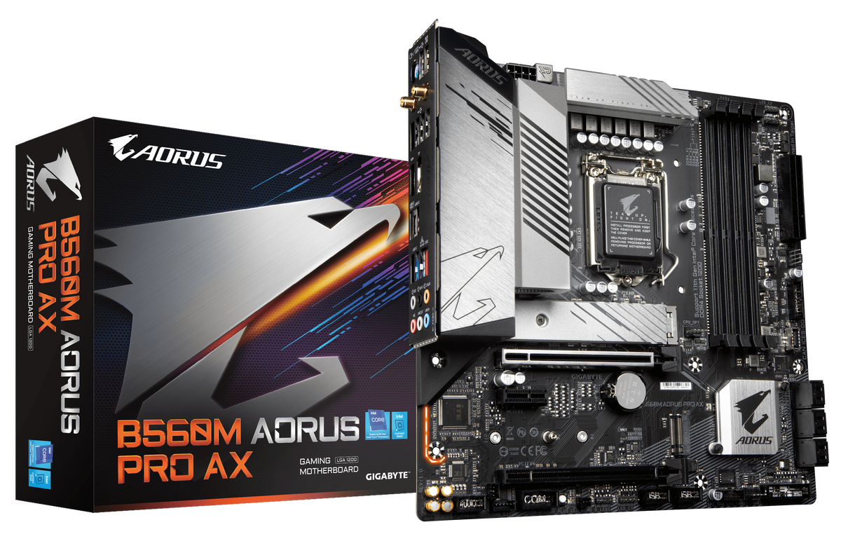 GIGABYTE B560M AORUS PRO LGA 1200 INTEL MOTHERBOARD