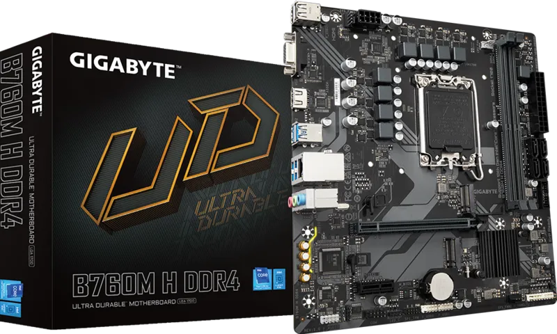 GIGABYTE B760M-H DDR4 LGA 1700 INTEL MOTHERBOARD