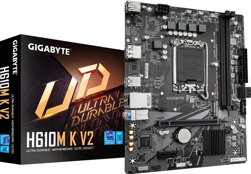 GIGABYTE H610M K V2 (DDR5) LGA 1700 INTEL MOTHERBOARD