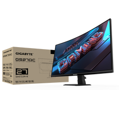GIGABYTE GS27QC-AP 27" 165HZ QHD CURVE GAMING MONITOR