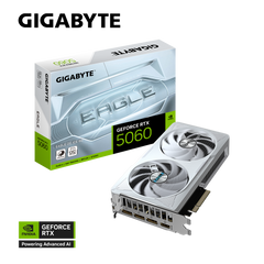 GIGABYTE GEFORCE RTX 5060 8GB GDDR7 EAGLE OC ICE GV-N5060EAGLEOC ICE-8GD GRAPHICS CARD
