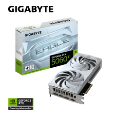 GIGABYTE GEFORCE RTX 5060TI 8GB GDDR7 EAGLE OC ICE 2X FANS GV-N506TEAGLEOC ICE-8GD GRAPHICS CARD