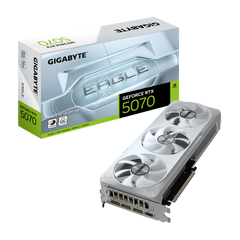 GIGABYTE GEFORCE RTX 5070 12GB GDDR7 EAGLE OC ICE SFF GV-N5070EAGLEOC ICE-12GD GRAPHICS CARD