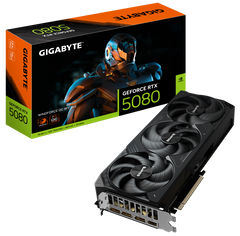 GIGABYTE GEFORCE RTX 5080 16GB GDDR7 WINDFORCE OC SFF GV-N5080WF3OC-16GD GRAPHICS CARD