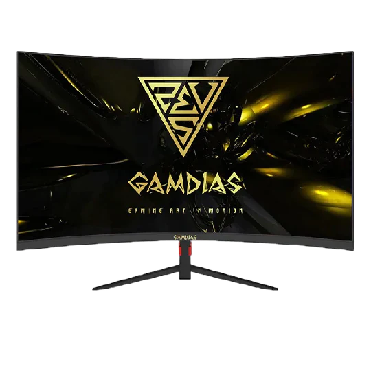GAMDIAS ATLAS HD27H 27" VA 240HZ FHD CURVED GAMING MONITOR