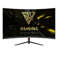 GAMDIAS ATLAS HD27H 27" VA 240HZ FHD CURVED GAMING MONITOR