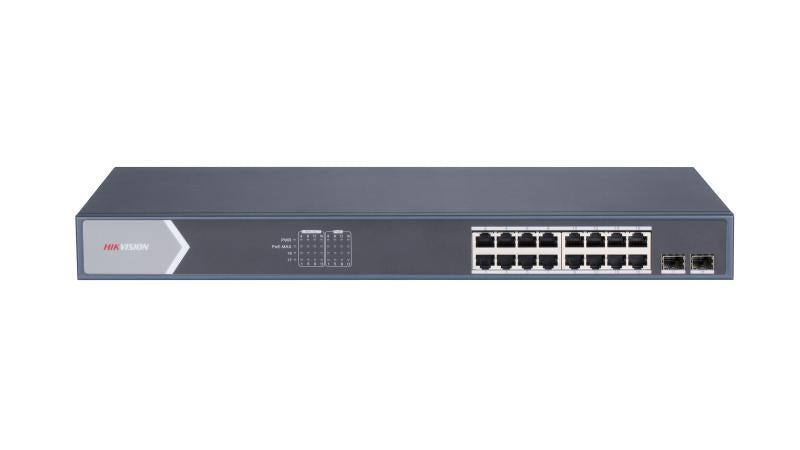 HIKVISION DS-3E0518P-E/M 16 PORTS GIGABIT POE SWITCH