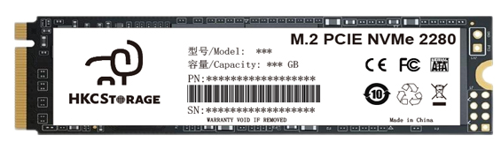 HKC 512GB THUNDERBIRD DV600 SOLID STATE DRIVE M.2 NVME