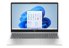 HP 15-FC0826AU LAPTOP AMD RYZEN 7 7530U APU 16GB DDR4 MEM 512GB SSD 15.6" FHD DISPLAY WIN11 HOME NATURAL SILVER OFFICE HOME 2024