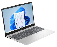 HP 15-FC0947AU LAPTOP AMD RYZEN 7 7730U APU 8GB DDR4 MEM 512GB SSD 15.6" FHD DISPLAY WIN11 HOME NATURAL SILVER OFFICE HOME 2024