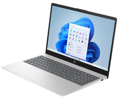 HP 15-FD0982TU LAPTOP CORE I3-1315U 8GB DDR4 MEM 512GB SSD 15.6" FHD DISPLAY WIN11 HOME NATURAL SILVER OFFICE HOME 2024
