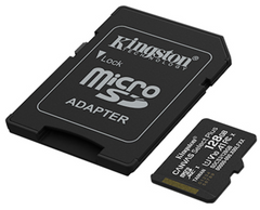 KINGSTON 128GB CANVAS SELECT PLUS CLASS 10 WITH ADAPTER SDCS2/128GB MEMORY CARD MICRO SD