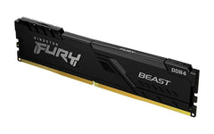 KINGSTON 16GB PC3600 FURY BEAST KF436C18BB/16 NON-RGB DDR4 DIMM MEMORY