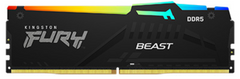 KINGSTON 16GB PC5600 FURY BEAST KF556C36BBEA-16 RGB DDR5 DIMM MEMORY