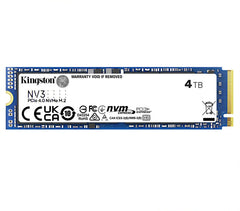 KINGSTON NV3 4TB SNV3S/4000G SOLID STATE DRIVE M.2 NVME
