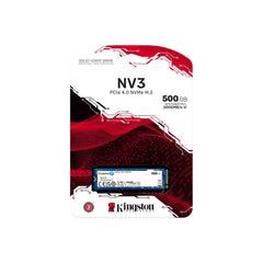 KINGSTON NV3 500GB SNV3S/500G SOLID STATE DRIVE M.2 NVME