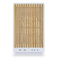 LIAN LI A3-MATX-WDG WHITE WOODEN PC CASE