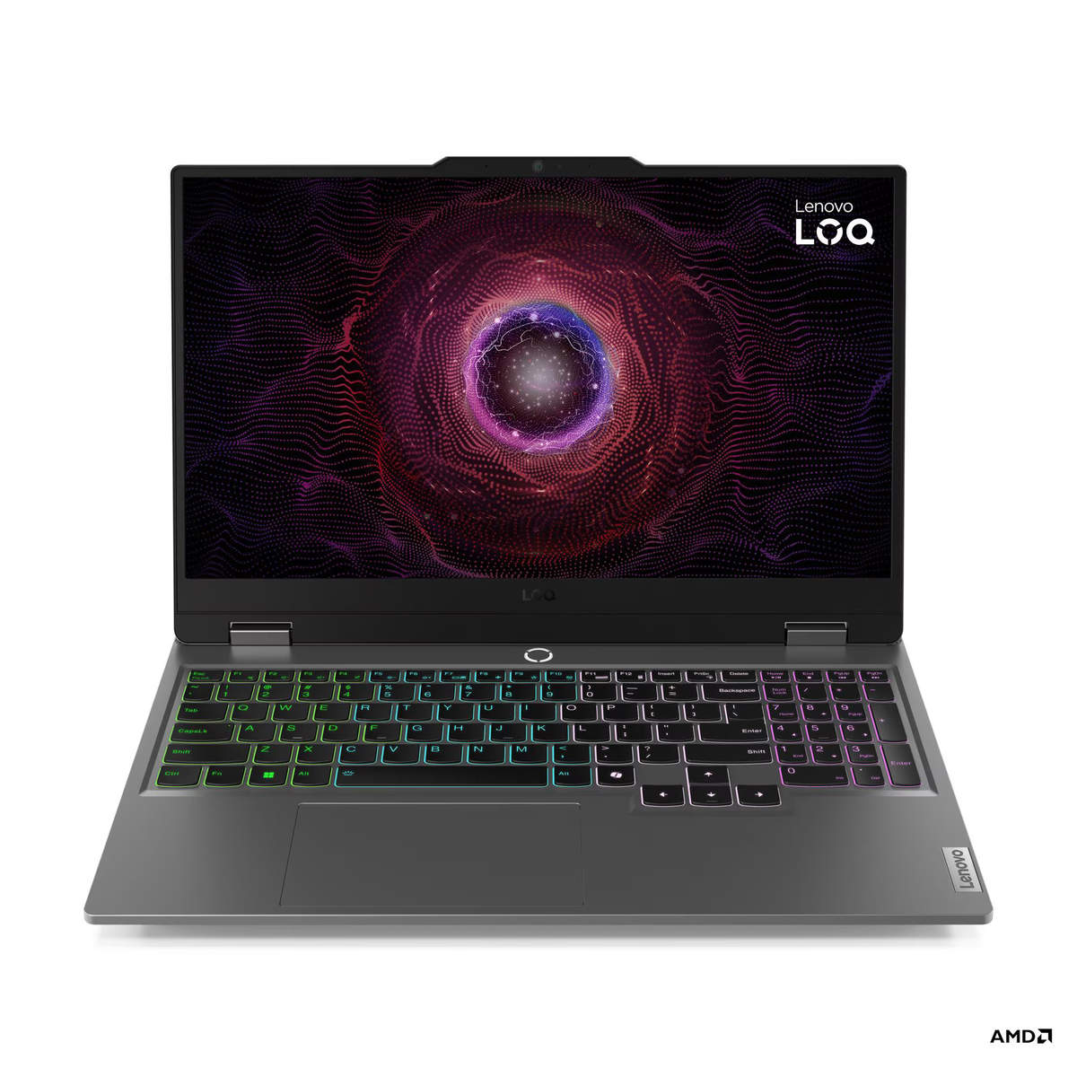 LENOVO LOQ 15ARP9 AMD RYZEN 7 7435HS 12GB DDR5 MEM 512GB SSD RTX 4050 6GB VRAM 15.6" FHD IPS 144HZ WIN11 LUNA GREY 83JC00GEPH