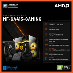 MF-GA415-GAMING (CPU ONLY) AMD RYZEN 5 5500 / RTX 3050 8GB / A520M / 16GB DDR4 / 512GB SSD M.2 NVME PCIE 3 / BLACK CASE