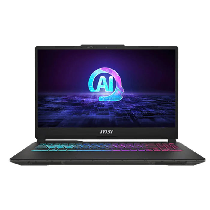 MSI CYBORG 15 AI A1VFK-028PH INTEL CORE ULTRA 7 155H 16GB DDR5 MEM 512GB SSD RTX 4060 8GB VRAM 15.6" FHD IPS 144HZ WIN11 TRANSLUCENT BLACK OFFICE H&S 2021 WITH BAG