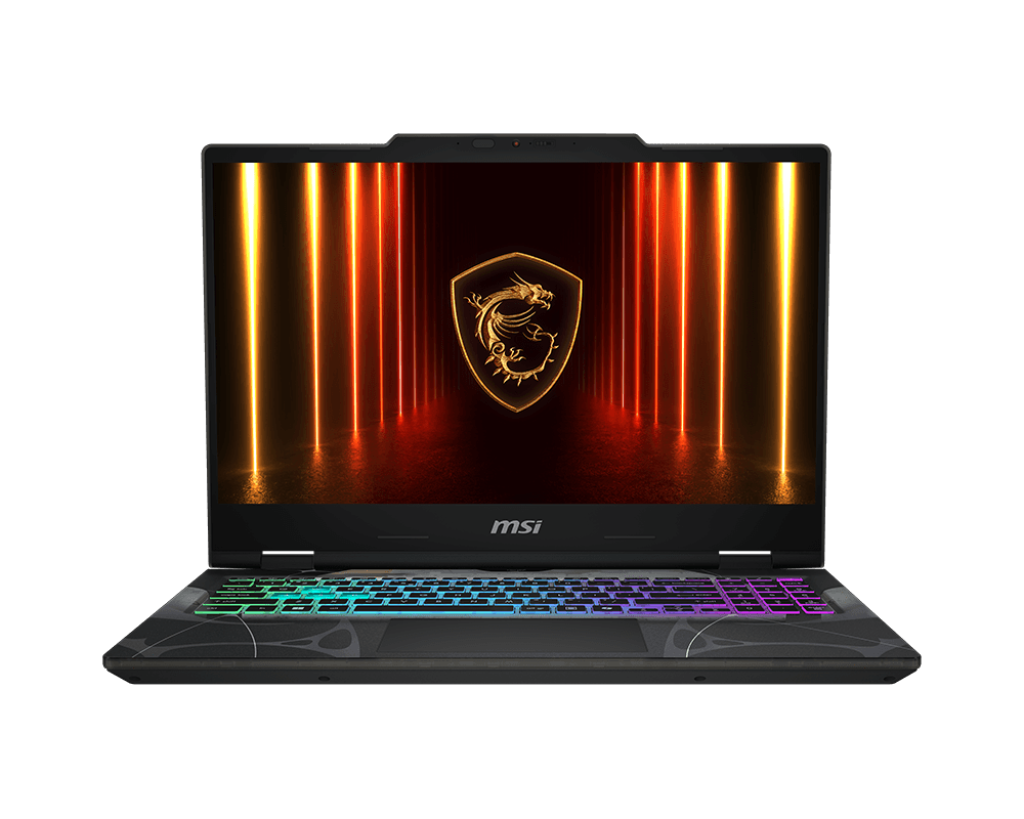 MSI CYBORG 15 B2RWEKG-249PH INTEL CORE 5 210H 16GB DDR5 MEM 512GB SSD RTX 5050 8GB VRAM 15.6" FHD IPS 144HZ WIN11 HOME TRANSLUCENT BLACK WITH BAG