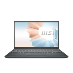 MSI MODERN 14 B5M-084PH AMD RYZEN 5 5500U 8GB MEM 512GB SSD 14" FHD IPS 60HZ WIN11 CARBON GRAY with BAG