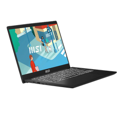 MSI MODERN 14 C12MO-893PH CORE 13-1215U 8GB MEM 512GB SSD 14" FHD IPS 60HZ WIN11 BLACK with SLEEVE