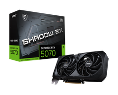 MSI GEFORCE RTX 5070 12GB GDDR7 SHADOW 2X OC GRAPHICS CARD