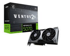 MSI GEFORCE RTX 5070 12GB GDDR7 VENTUS 2X OC GRAPHICS CARD