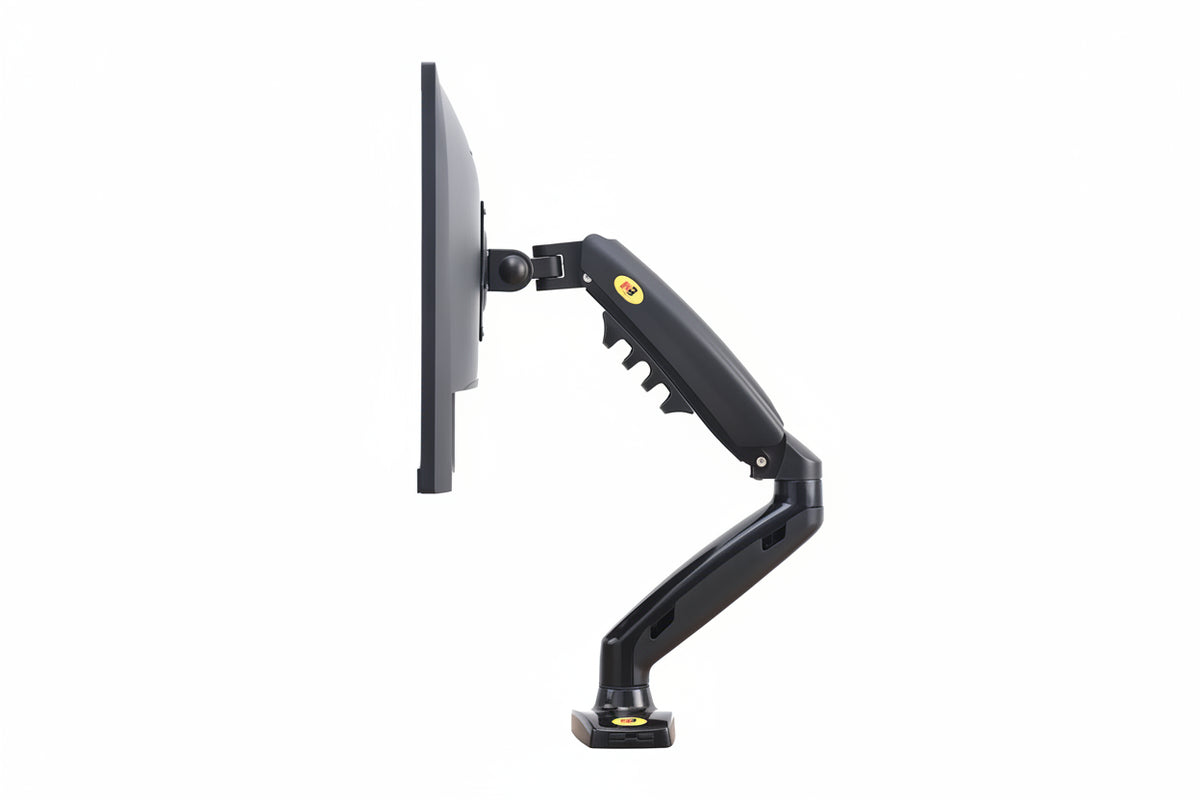 NORTH BAYOU F80 17"-30" MATTE CHARCOAL BRACKET DESK MOUNT