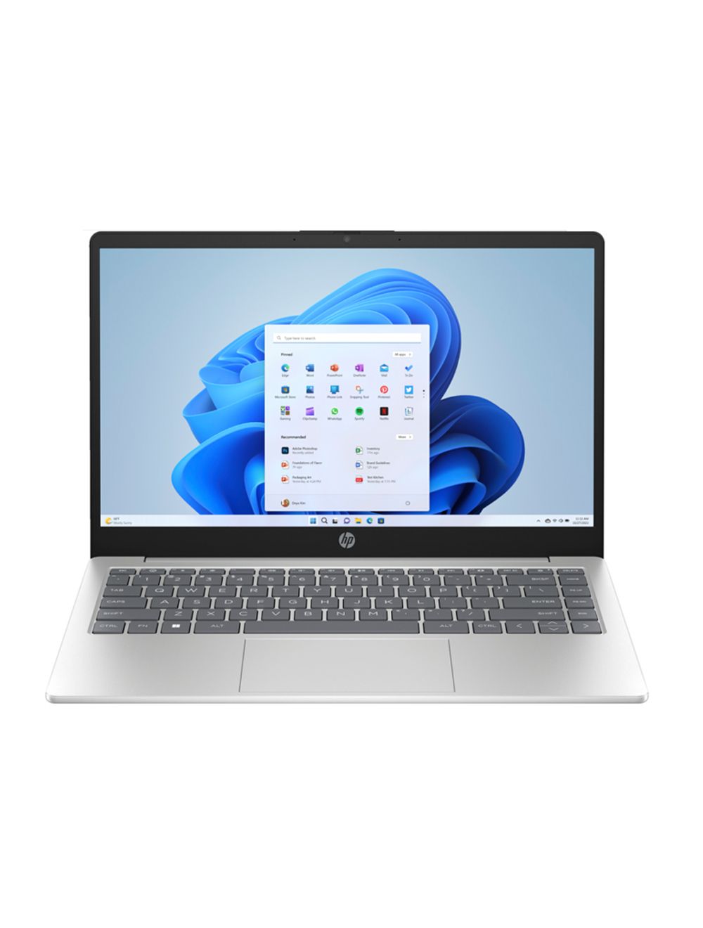 HP 14-EP0247TU CORE I5-1235U 16GB DDR4 MEM 512GB SSD 14.0" FHD WIN11 NATURAL SILVER OFFICE H&S