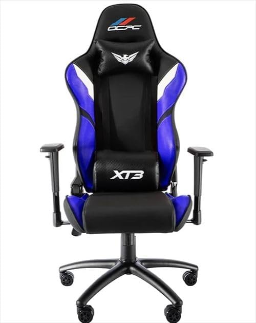 OCPC OC-GC-XT2 METAL BASE BLACK/BLUE GAMING CHAIR