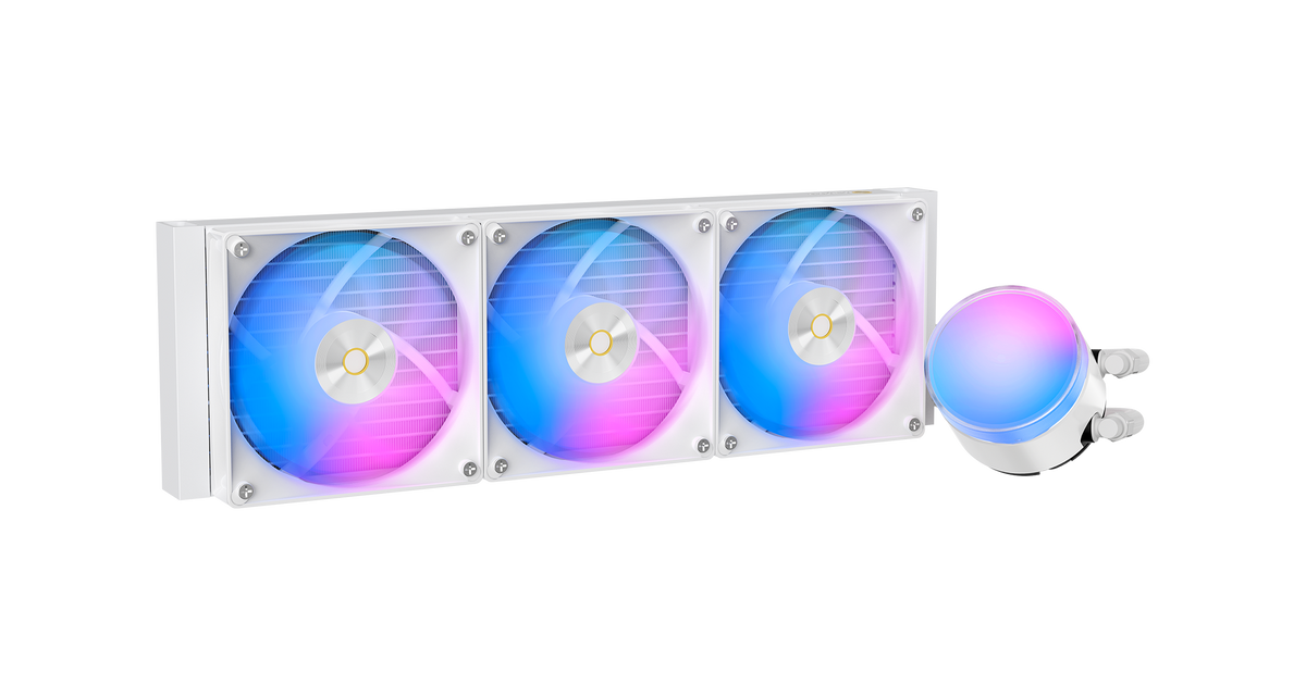 OCYPUS DELTA L36 WHITE V2 ARGB AIO LIQUID COOLING CPU COOLER