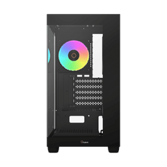 OCYPUS GAMMA C52 BLACK MINI-TOWER WITH ARGB FAN PC CASE