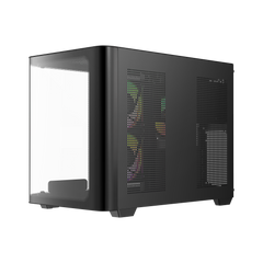OCYPUS IOTA C50 BLACK 270* CURVE-GLASS WITH ARGB PC CASE