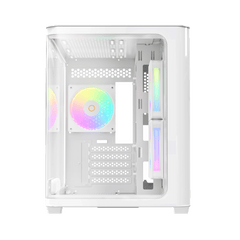 OCYPUS IOTA C50 WHITE 270* CURVE-GLASS WITH ARGB PC CASE