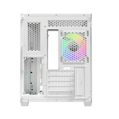 OCYPUS IOTA C50 WHITE 270* CURVE-GLASS WITH ARGB PC CASE