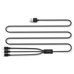 ORICO DATA CABLE UTS-12-V1-BK 3 IN 1 TYPE A TO MICRO-B/TYPE-C/LIGHTNING CABLE