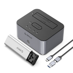 ORICO T28E-C-US-GY-BP M.2AND HDD MIXED-COPY BASE DOCKING STATION
