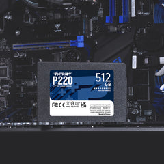 PATRIOT P220 512GB 9SE00171-P220S512G25 SOLID STATE DRIVE SATA 2.5