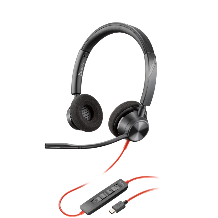 PLANTRONICS POLY BLACKWIRE BW 3320-M USB-A HEADSET